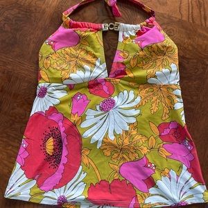 Trina Turk Tankini Top M